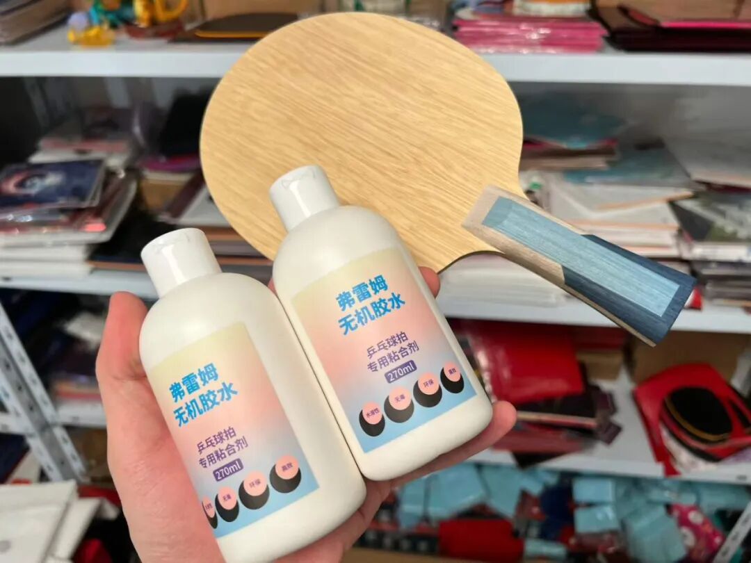 Flem inorganic table tennis glue 100ml bottle product shot