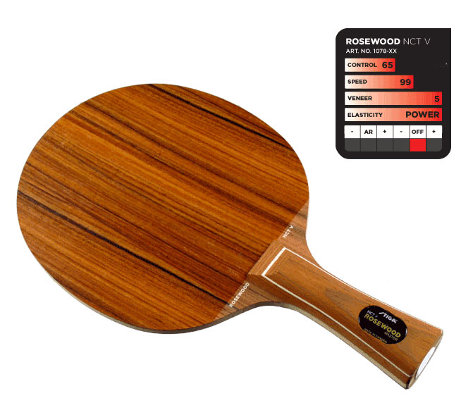 Stiga Rosewood NCT V table tennis blade